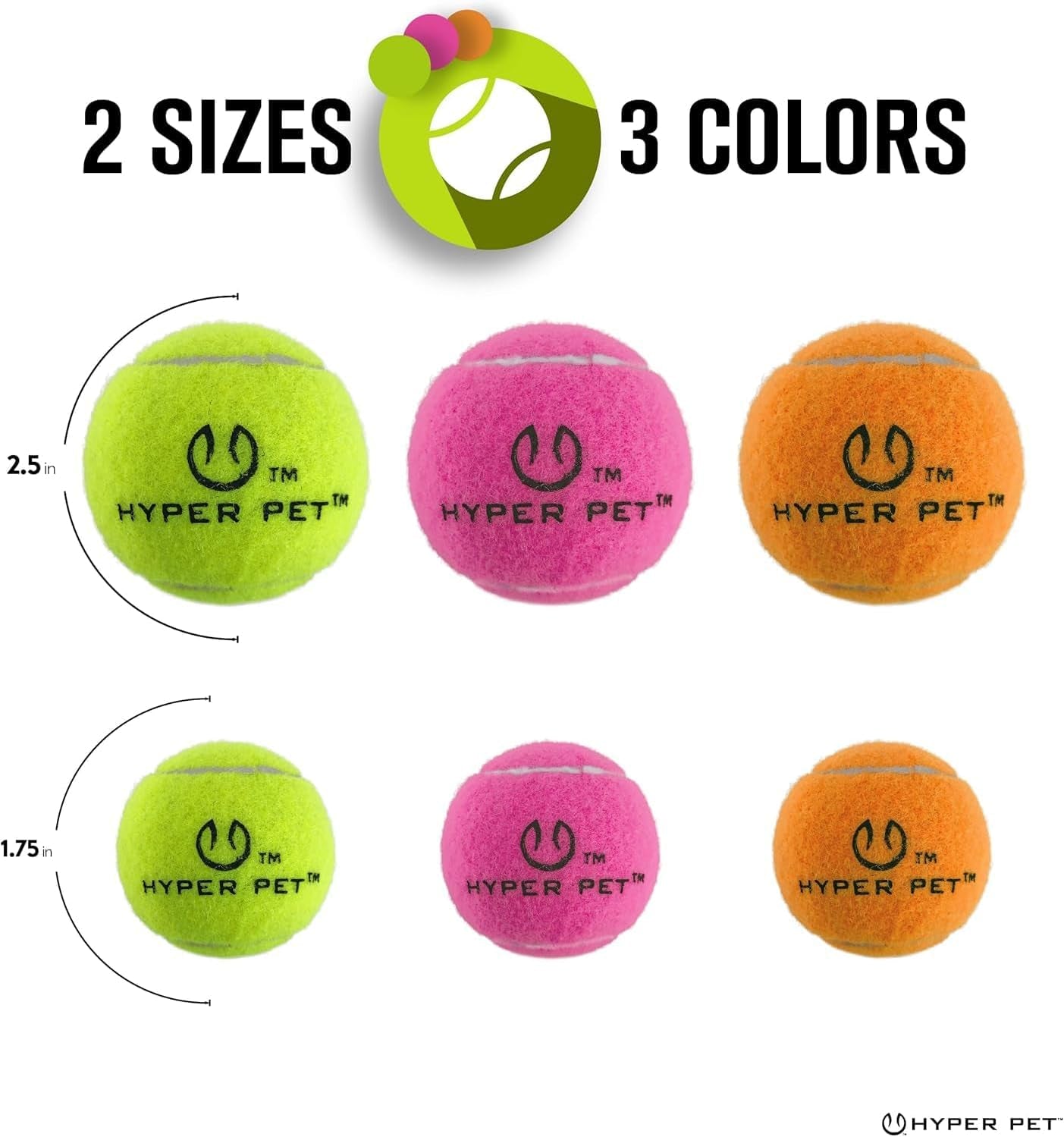 MINI Tennis Balls for Dogs (Pet Safe Dog Ball Dog Tennis Balls for Exercise & Training) Dog Ball Interactive Dog Toys Work with K9 Kannon MINI Dog Ball Launcher - 4 Pack MINI Pink