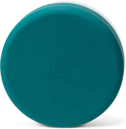 Now House for Pets by  Green "Chroma" Duo Bowl, Small | Dishwasher Safe, Easy to Clean Dog Bowl with Anti-Skid Lid | Dual Functionality Bowl for Dogs for Storage or Travel